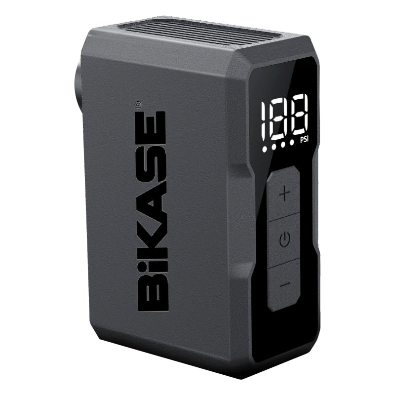 Bikase Nano E Pump Electronic Inflator Digital PV/SV 120 Black  Trek  Bicycle Stores of Florida