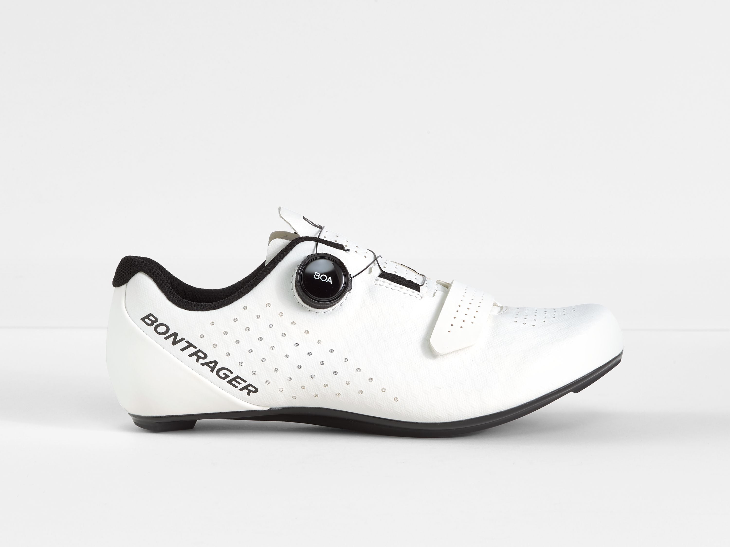 Bontrager Circuit Road 44.5 White Shoe – Trek Bicycle Stores of