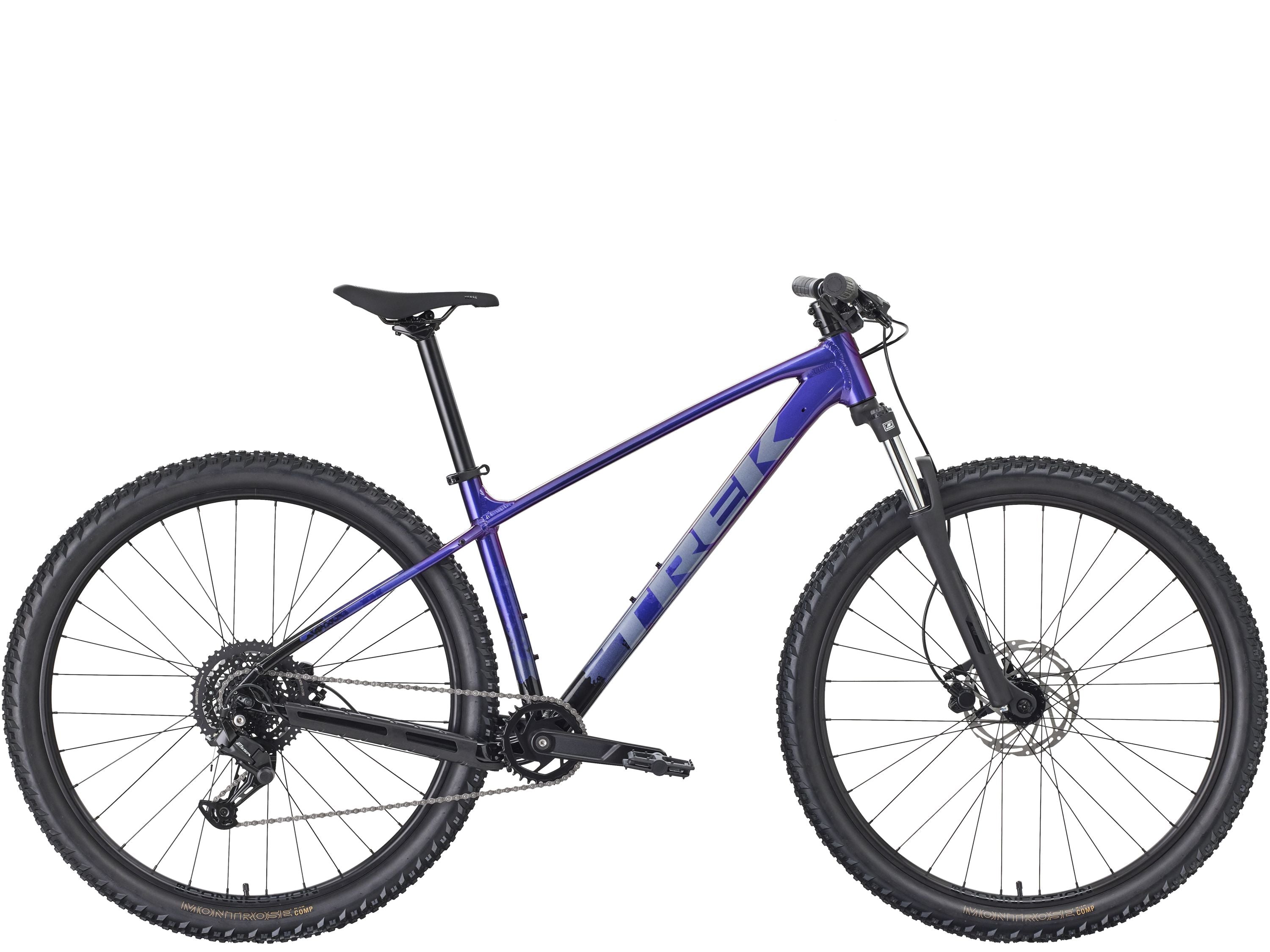 trek bicycle dc Marlin 4 ML 29 Purple Flip/Black Fade