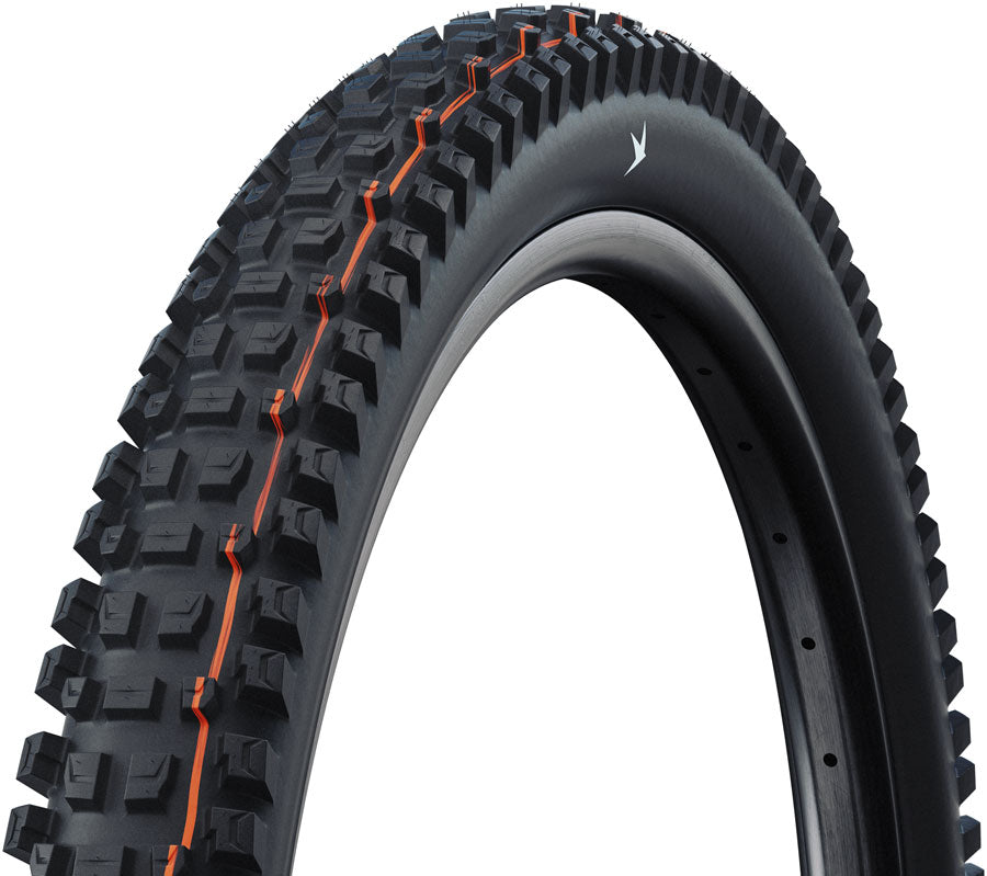 Schwalbe Albert Tire - 27.5 x 2.50 Tubeless Folding BLK Evolution Line Trail Pro Addix Soft Radial E-50