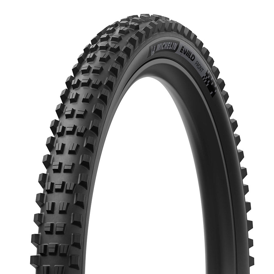 Michelin E-WILD RACING LINE Front Mountain Tire 29"x2.60 Folding Tubeless Ready MAGI-X 4x55 Black