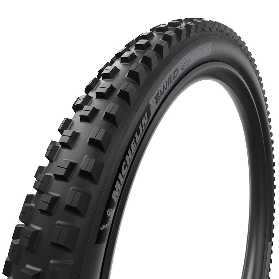 Michelin E-WILD RACING LINE Rear Mountain Tire 29"x2.60 Folding Tubeless Ready MAGI-X 4x55 Black