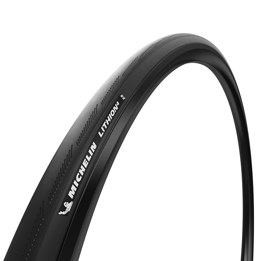 Michelin Lithion 4 Black TS Road Tire 700x25C Folding Clincher MAGI-X Black