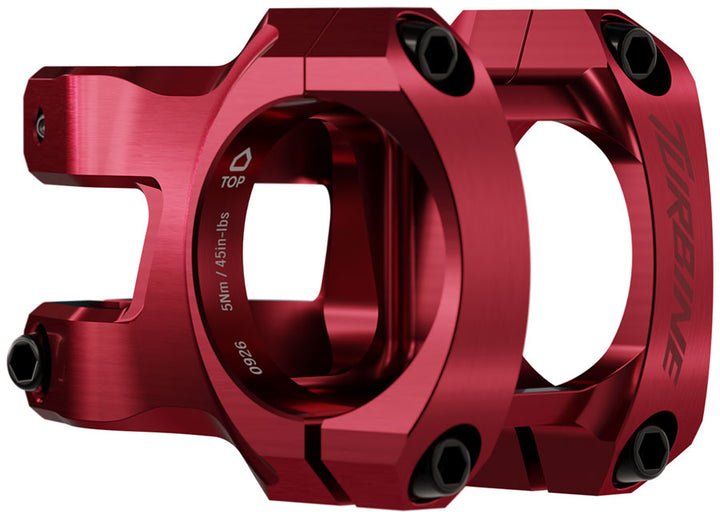 RaceFace Turbine Stem - 40mm 35mm Clamp +/-0 1 1/8" Red