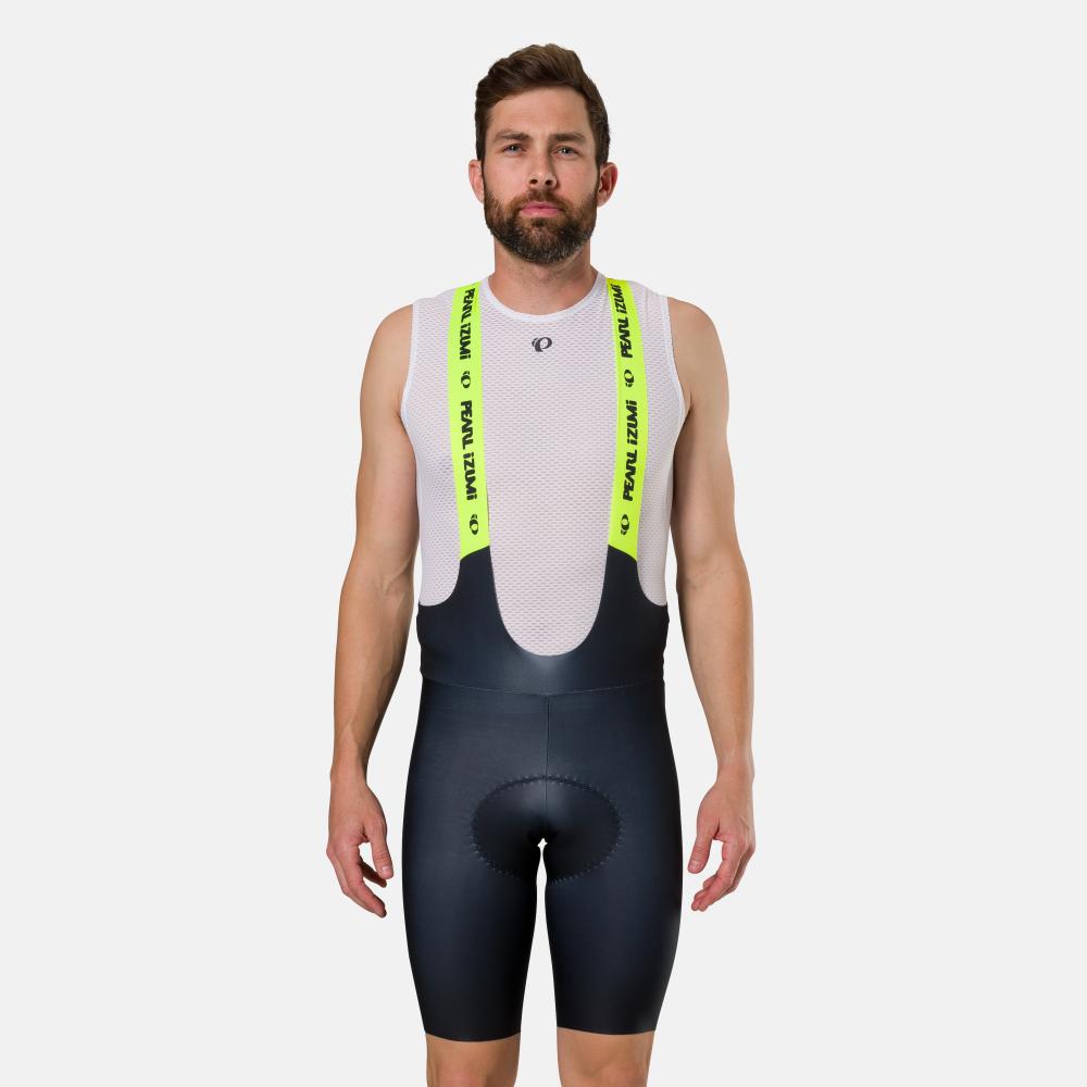 Men's Attack Air Bib Shorts - BIOVIZ REMIX SCREAMING YELLOW 24 / XL
