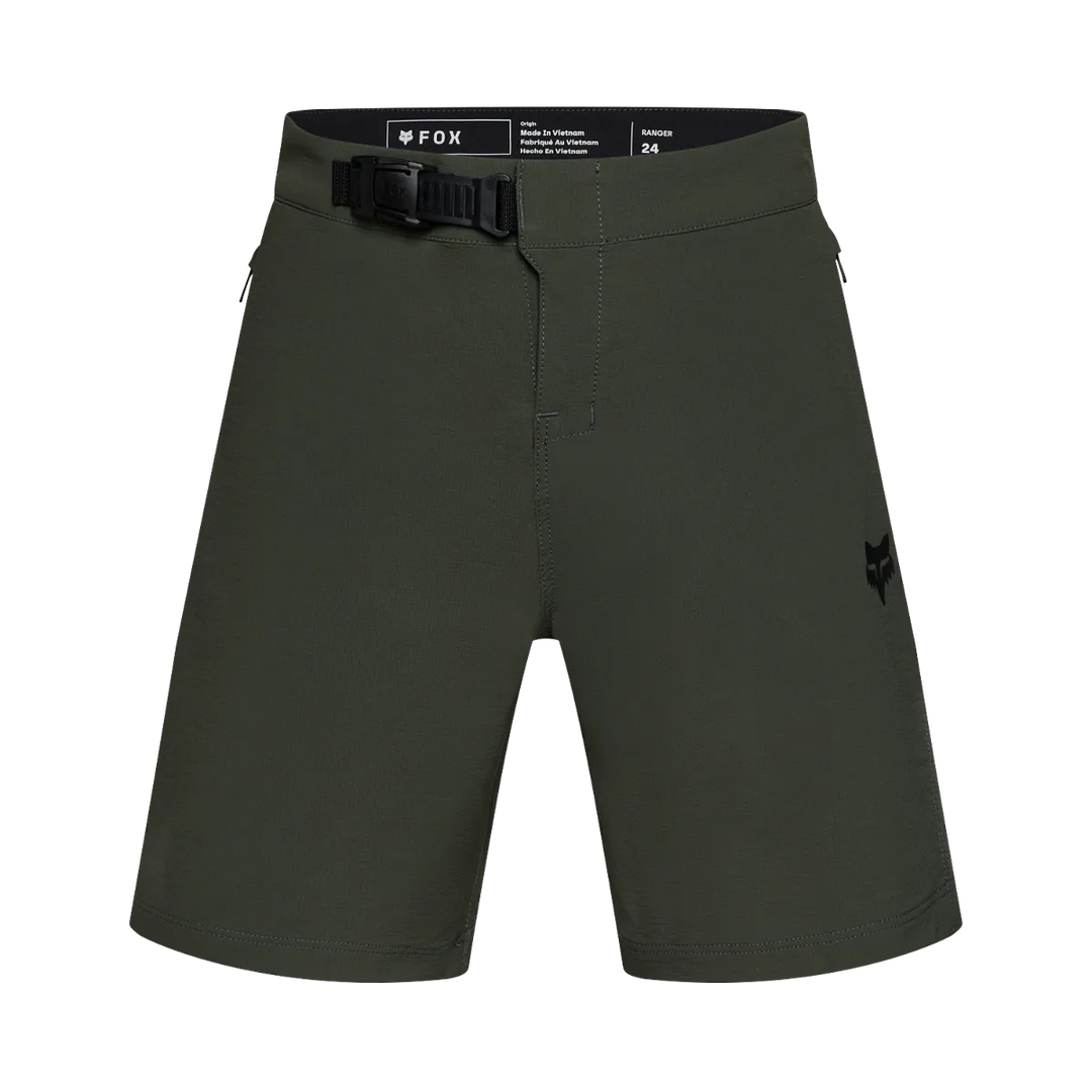 Youth Ranger Lined Shorts - Ivy Green / 22