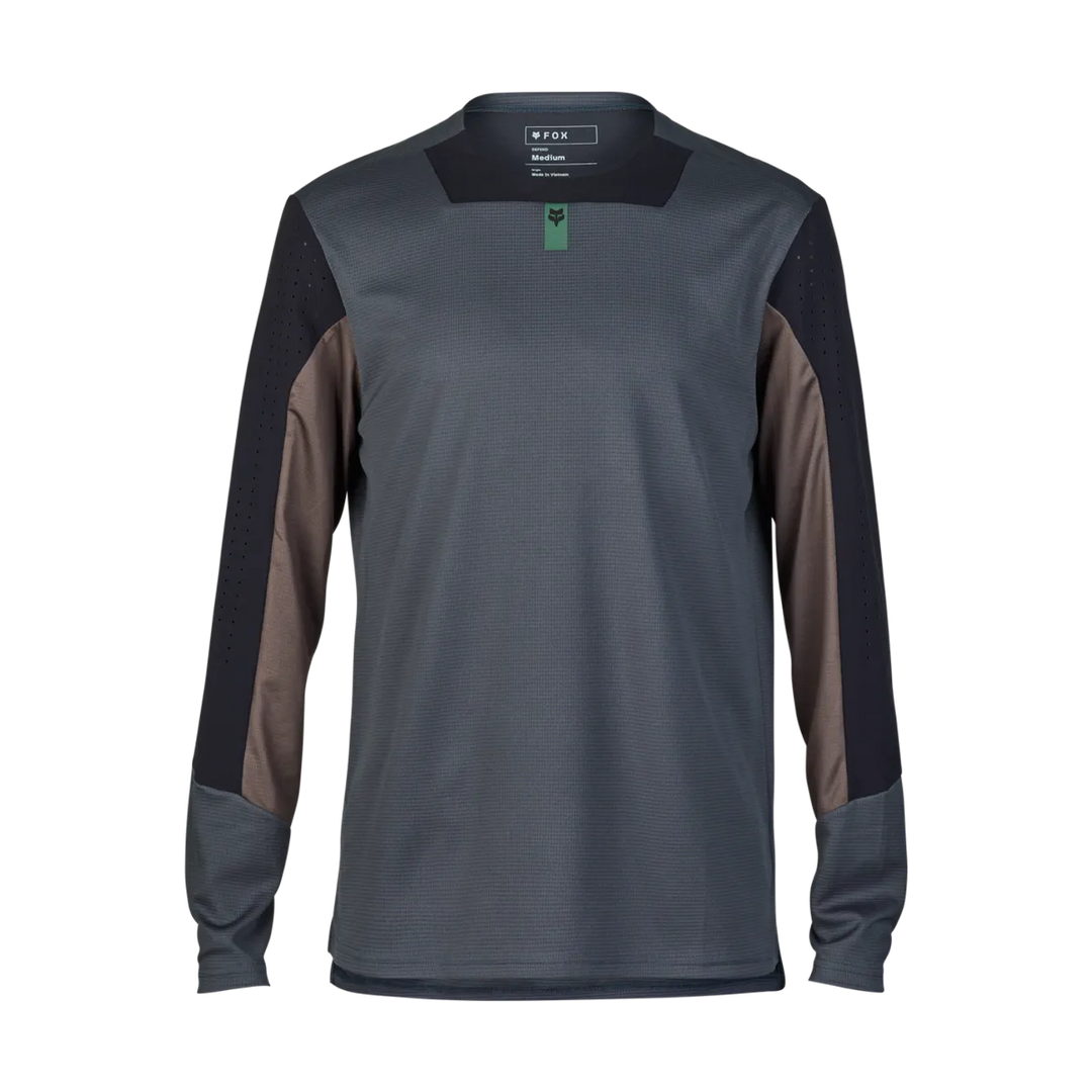 Defend Long Sleeve Jersey - Graphite Grey / S