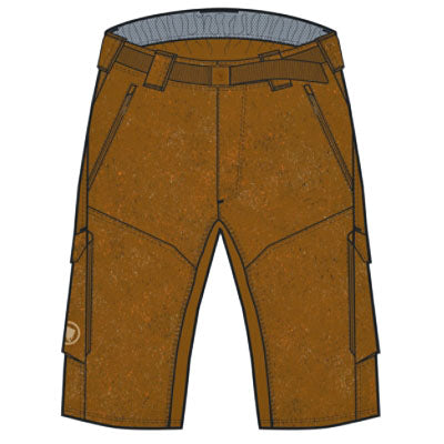 Endura Endura Hummvee Shorts with Liner Trail Bronze S