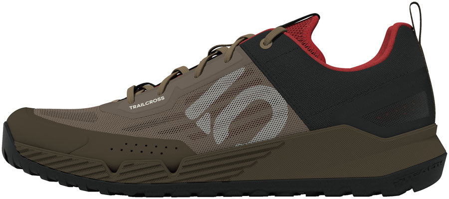 Five Ten Trailcross LT Flat Shoes - Men's Cardboard/Off White/Core Black 8