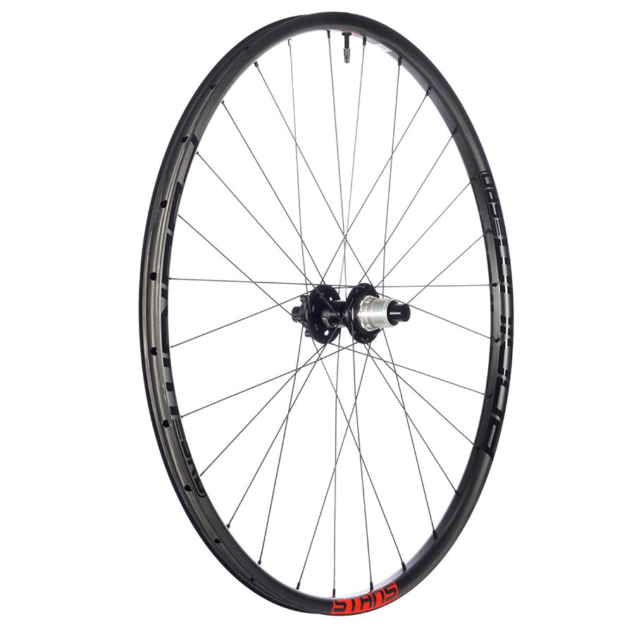 Stans No Tubes Podium SRD Wheel Rear 29'' / 622 Holes: 28 12mm TA 148mm Disc IS 6-bolt SRAM XD-R