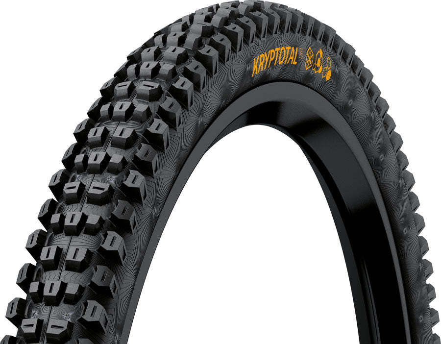 Continental Kryptotal Front Tire - 27.5 x 2.40 Tubeless Folding BLK Soft Trail Casing E25