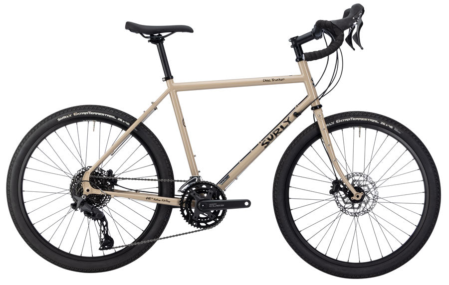 Surly Disc Trucker Bike - 26" Steel Grandpa's Khakis 50cm