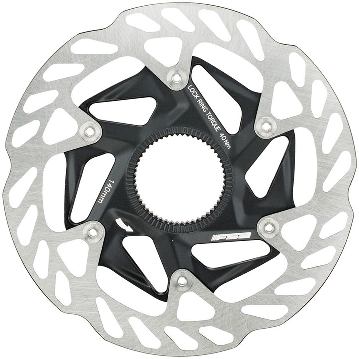 Full Speed Ahead K-Force WE Rotor 160mm Diameter Center Lock Mount Disc BrakeCompatible – BLK