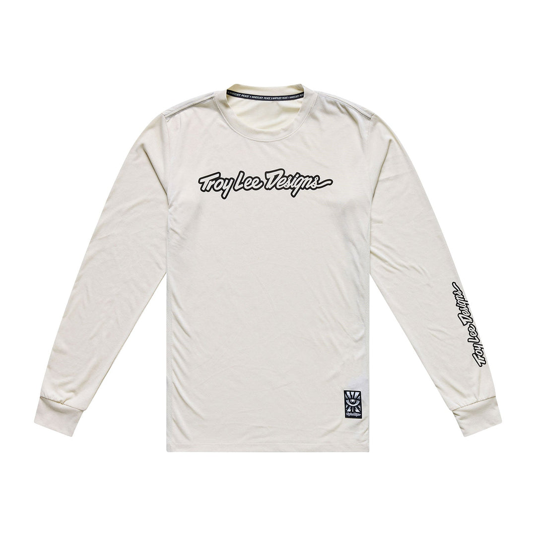 Skyline Ride LS Tee Signature Pumice - PUMICE / SM