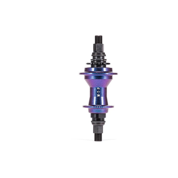 We The People Hybrid Hub Rear Right side drive 36H 110mm Freecoaster Purple