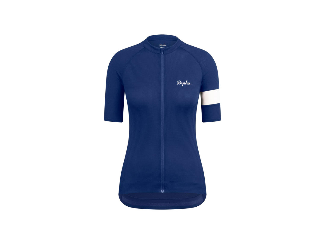 Rapha Core Lightweight Women Large Navy Jersey