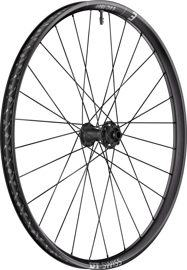 DT Swiss EXC 1500 Classic 30 Front Wheel - 27.5" 15 x 110mm 6-Bolt Black