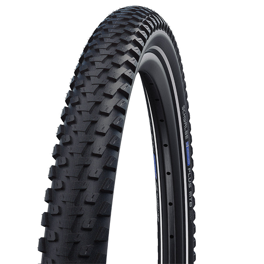 Schwalbe Marathon Plus MTB Hybrid Tire 29"x2.35 Wire Clincher Addix SmartGuard TwinSkin Reflex 67TPI Black