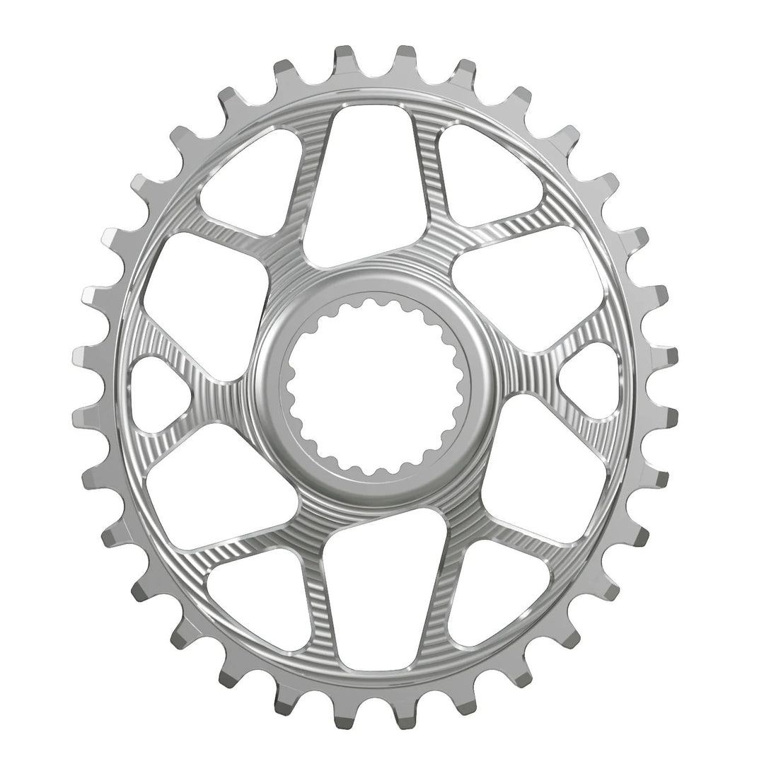 Works Components Oval Chainring Shimano DM 30T Boost 3mm Slv