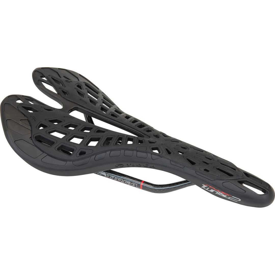 Tioga Spyder TwinTail 2 Saddle HTS Carbon - 