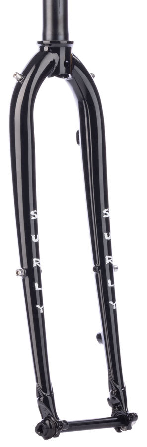 Surly Straggler Thru-Axle Fork- 700c 410mm 1-1/8" Straight Steerer Steel BLK