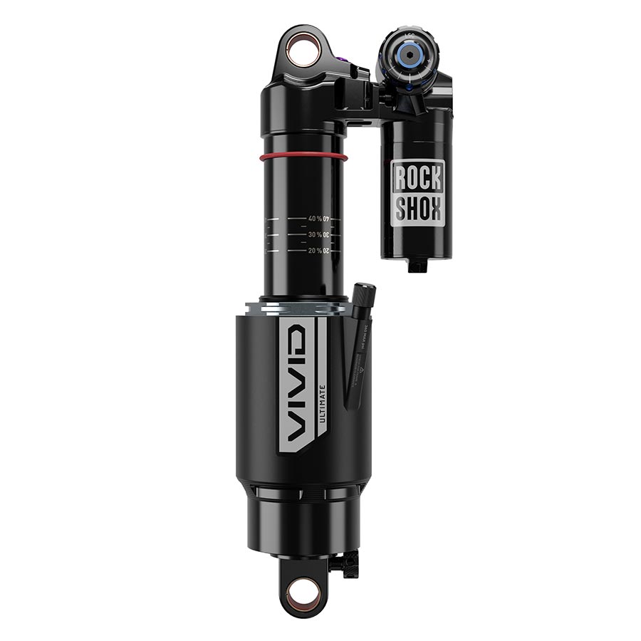 RockShox Vivid Ultimate C1 Rear shock 230x62.5 Shaft Eyelet: Bearing Body Eyelet: Standard R25 C37 X2 2 Tokens Santa Cruz Bullit 2021+