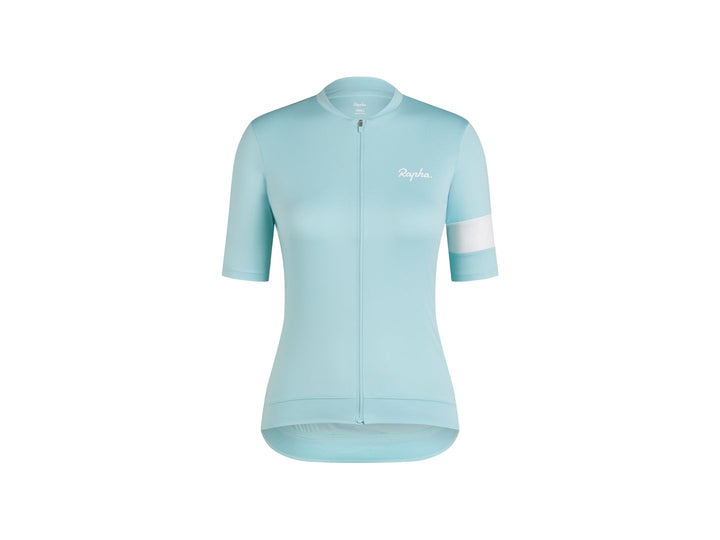 Rapha Core Women Large Light Blue Jersey