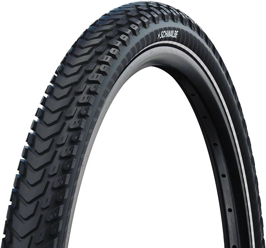 Schwalbe Marathon Mondial Pro Tire - 700 x 42 Tubeless Folding BLK/Reflex Pro V-Guard DB Defense Addix E-50