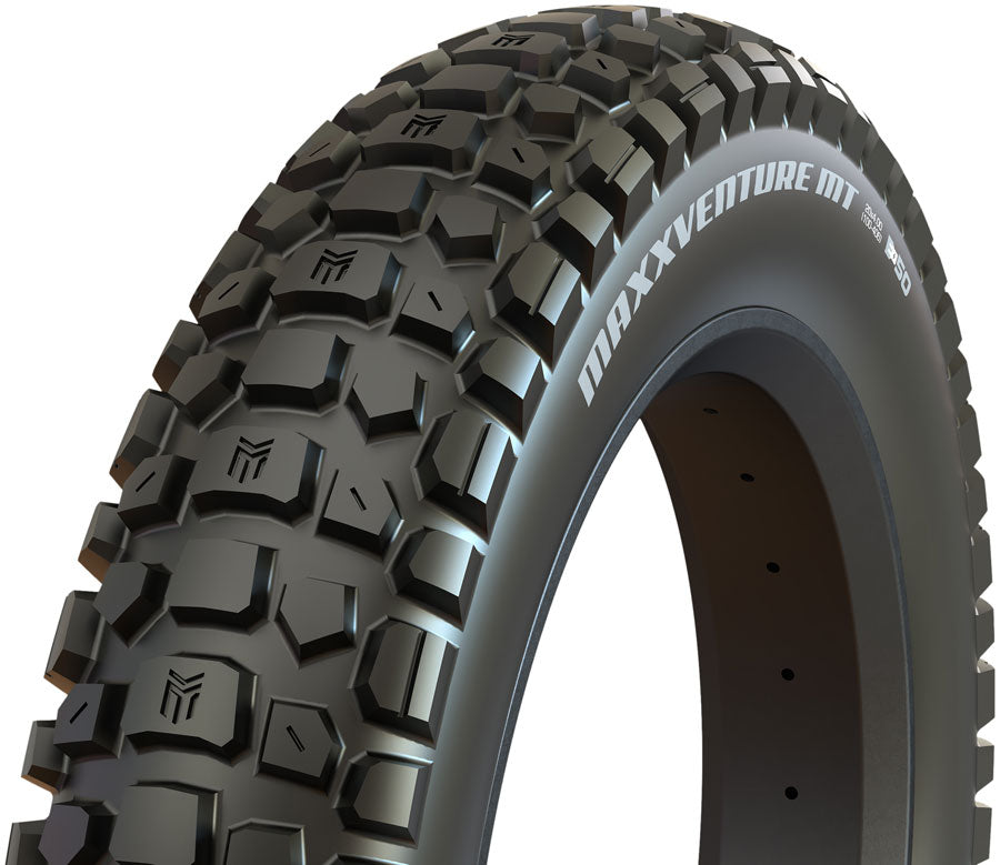 Maxxis MaxxVenture MT Tire - 20 x 4.0 Clincher Wire Black E-50
