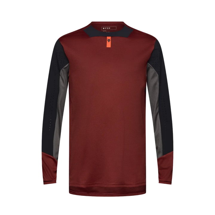 Defend Long Sleeve Jersey - Rust Brown / S