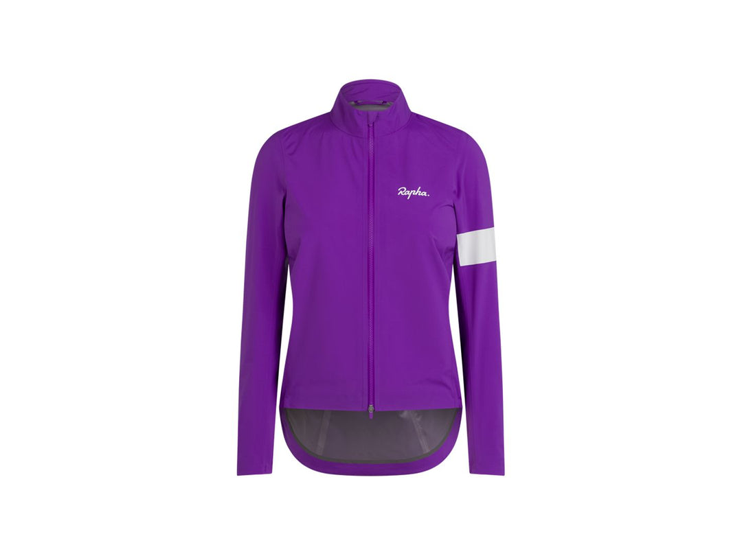 Rapha Core Rain Women X-Large Ultraviolet/White Jacket
