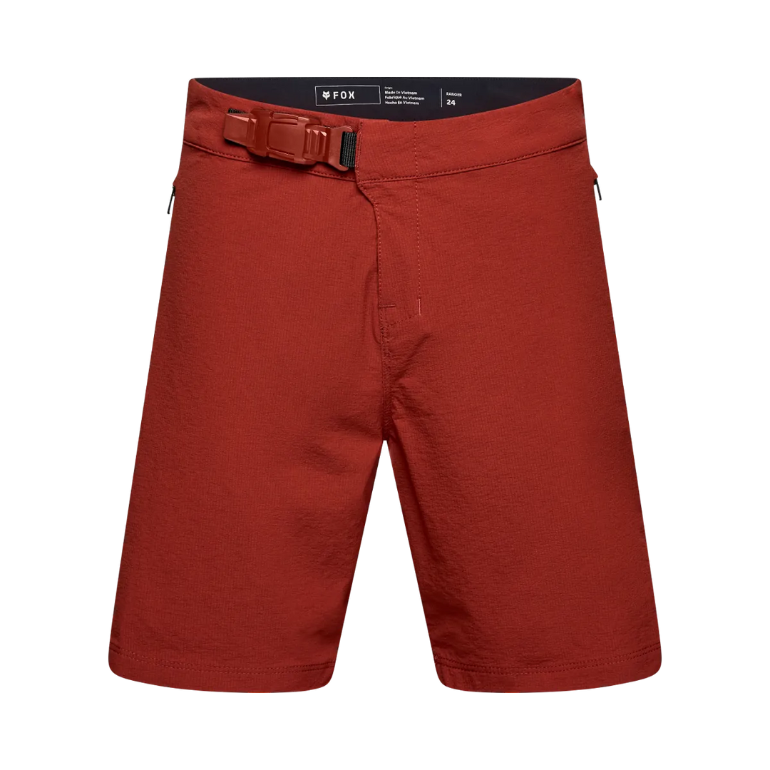 Youth Ranger Lined Shorts - Rust Brown / 22