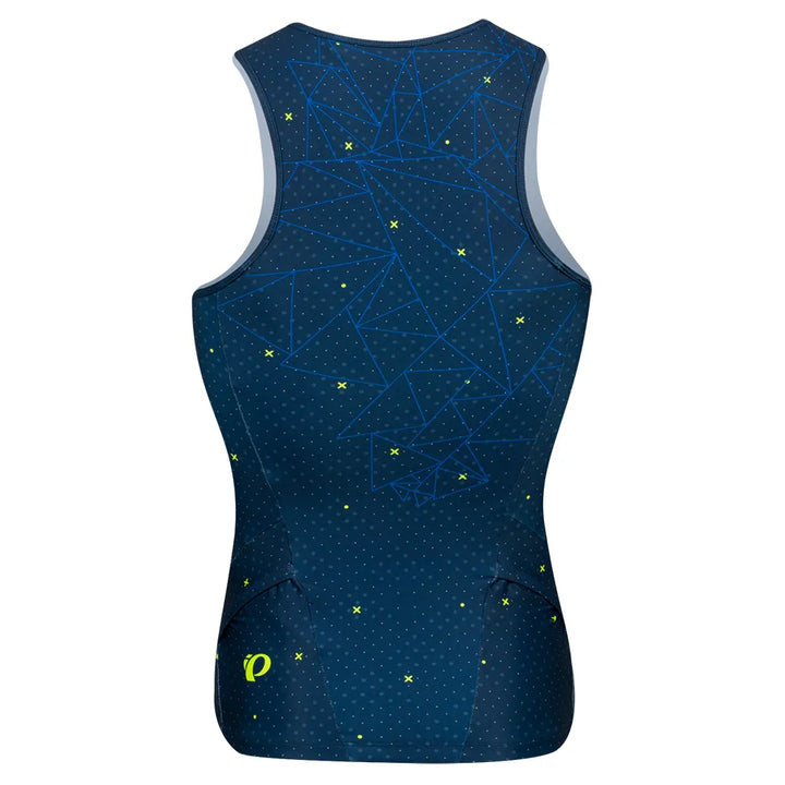 Men's Elite Pursuit Graphic Tri Singlet - SCREAMING GREEN PLEXUS / S