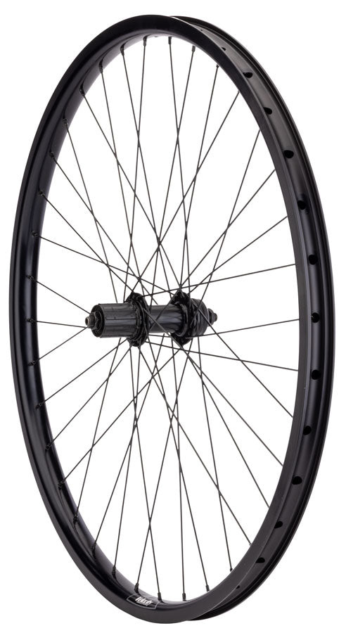 Quality Wheels Value HD Series Disc Rear Wheel - 650b QR x 135mm Center-Lock HG 10 BLK 36H