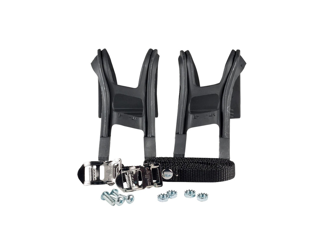 Pedal Part Wellgo Clip/Strap/Reflector Medium Set