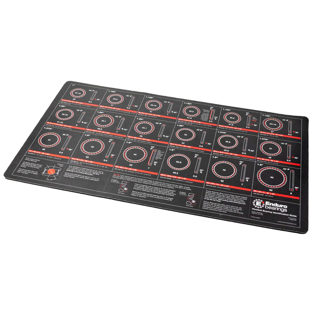 Enduro WBM-003 - Mechanic Workbench Headset Bearing ID Mat