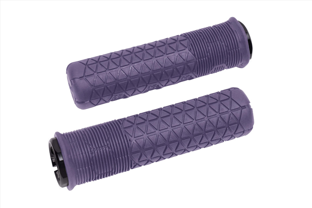 Fractal Lock-On Trail Grip - 31.5mm / Purple