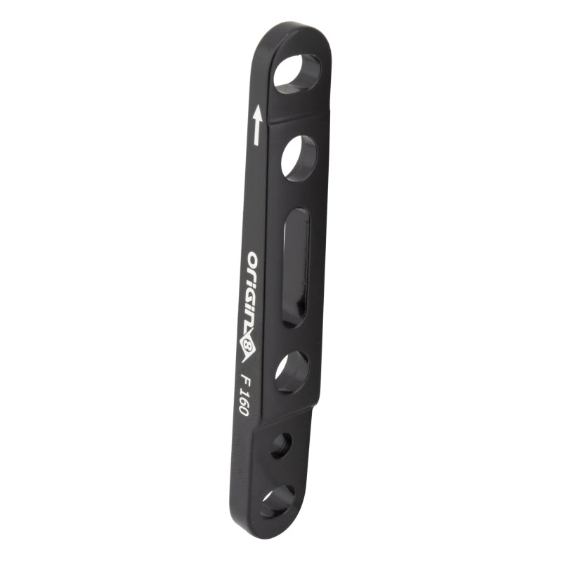 Origin8 Vise Flat Mount Disc Adapter FT Flat Mount Flat Mount Black +0mm/+20mm