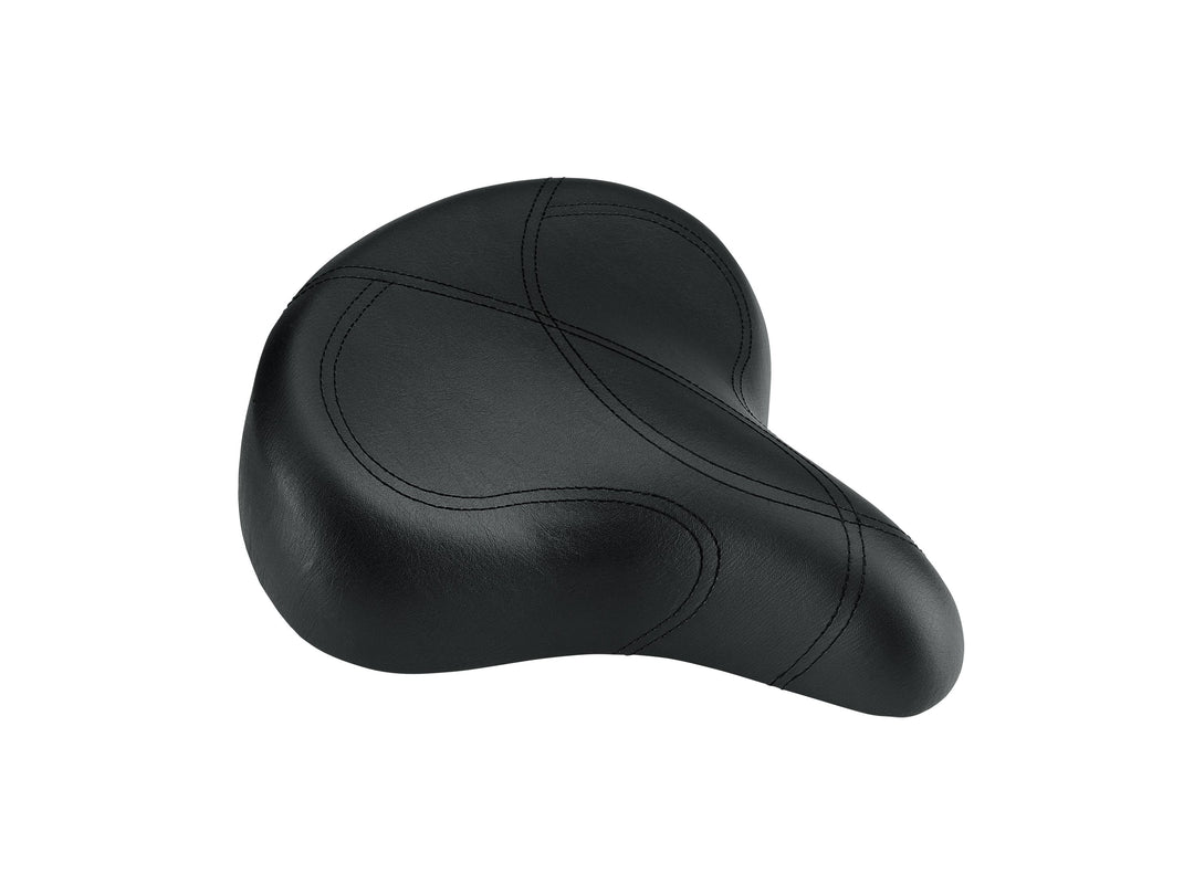 Saddle Electra Ergo w/Elastomers Black