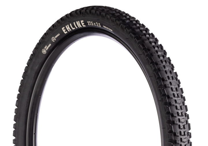 Teravail Ehline Tire - 27.5 x 2.5 Tubeless Folding BLK Durable Fast Compound