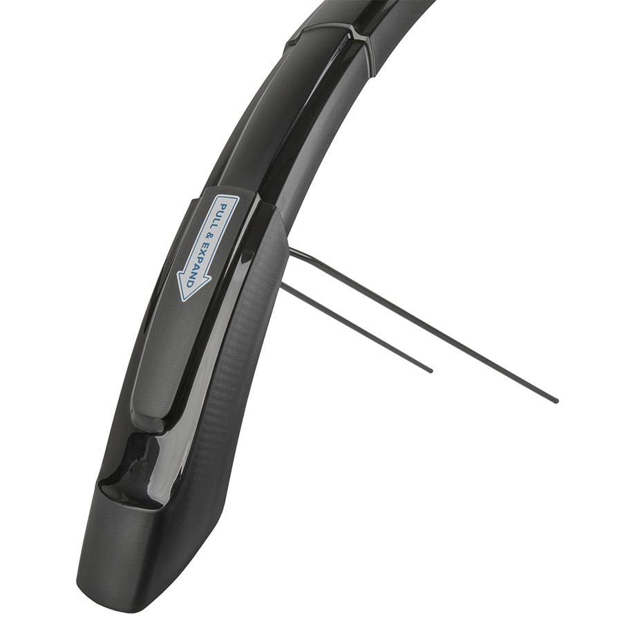 M-Wave Mud Max F+R ADJ L Fender 26''-29'' 62mm Black
