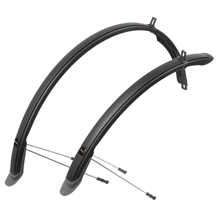 M-Wave Mud Max II F+R Fender 700C 45mm Black