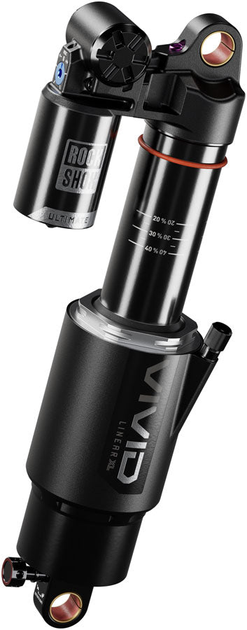 RockShox Vivid Ultimate DH RC2 Rear Shock - 250 x 70 mm Linear XL Air 2 Tokens Reb 55 / Comp 34 L/O 45 Standard D1