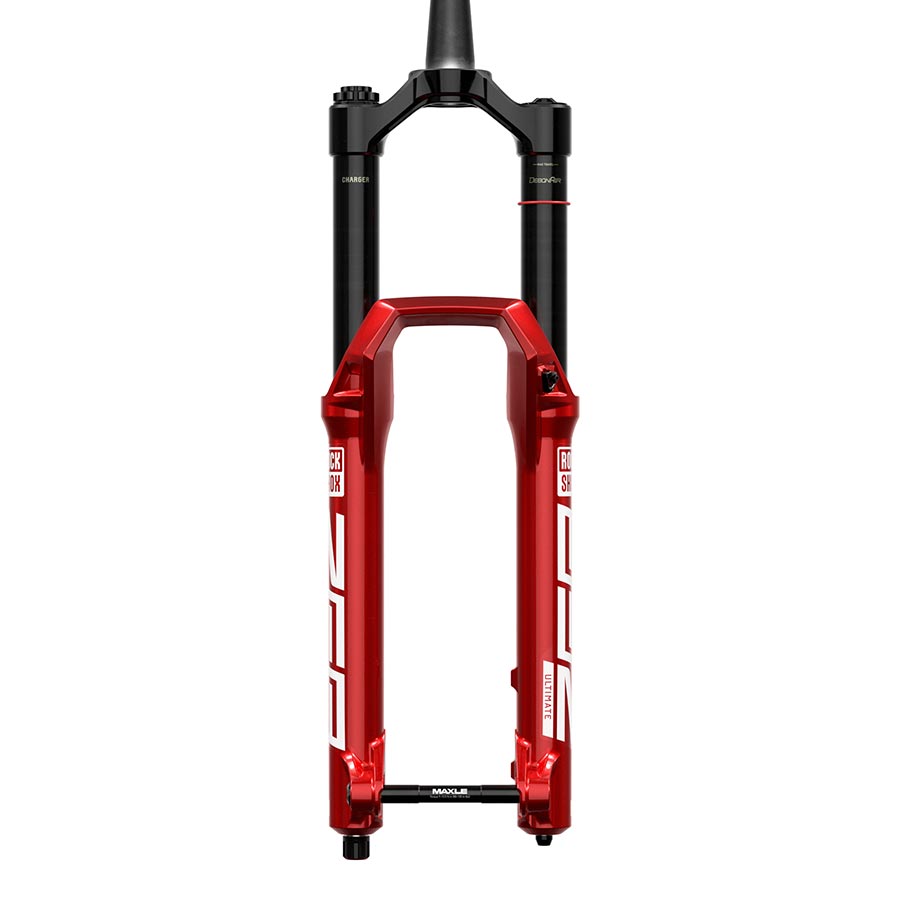 RockShox ZEB Ultimate A3 Suspension Fork 27.5'' DebonAir+ W/ButterCups 160mm 1-1/8''-1.5'' 15x110mm TA Rake: 44mm Red