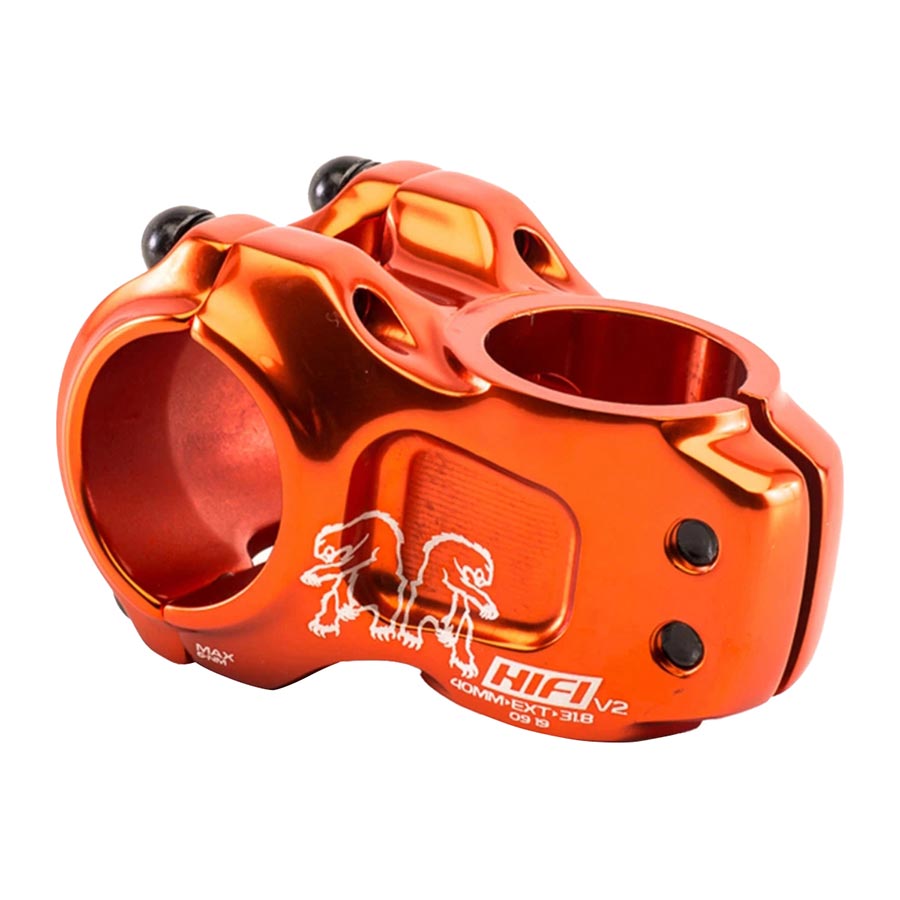 Chromag Hifi V2 Stem Diameter: 31.8mm Length: 40mm Steerer: 1-1/8'' 0° Orange