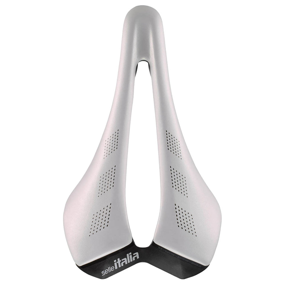 Selle Italia SLR Elite Opal L3 Steel Rails  White