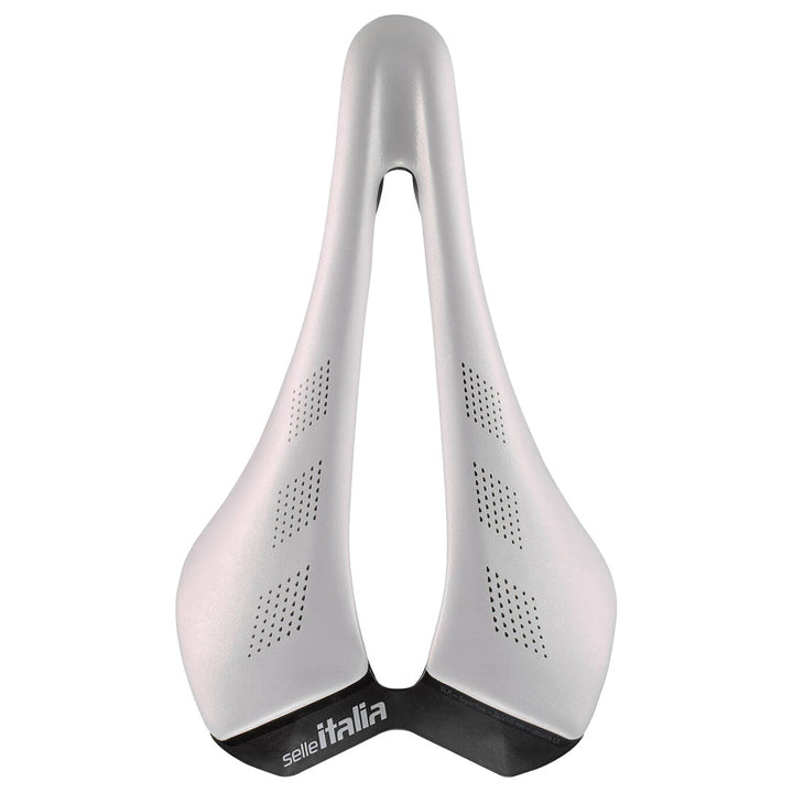 Selle Italia SLR Elite Opal L3 Steel Rails  White