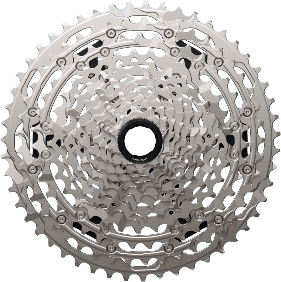 Shimano Deore CS-M6200-12 Cassette - 12-Speed 10-51t Hyperglide+ Micro Spline Silver