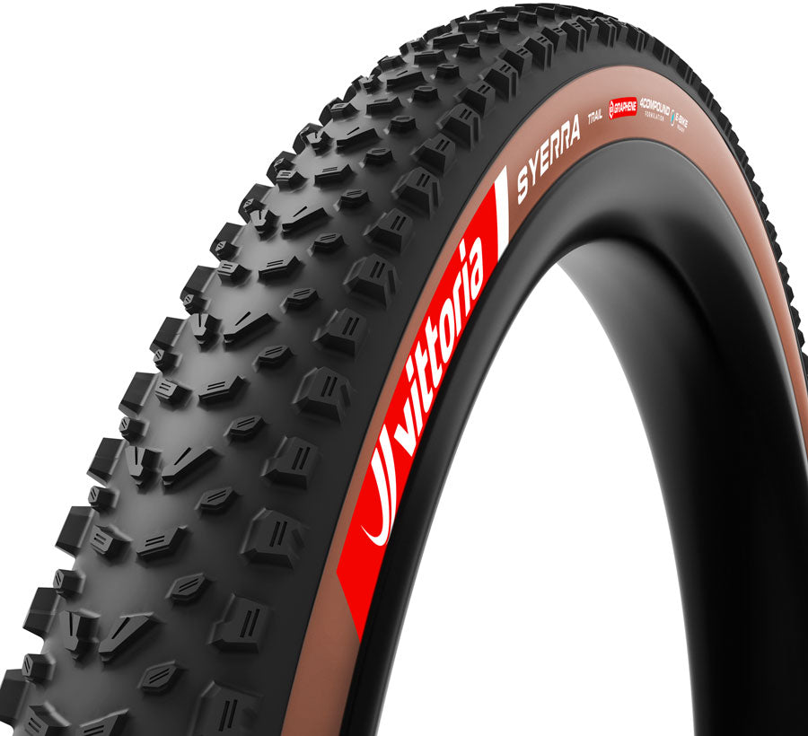 Vittoria Syerra Trail Tire - 29 x 2.60 Tubeless Folding BLK 4C Graphene G2.0 E-Bike
