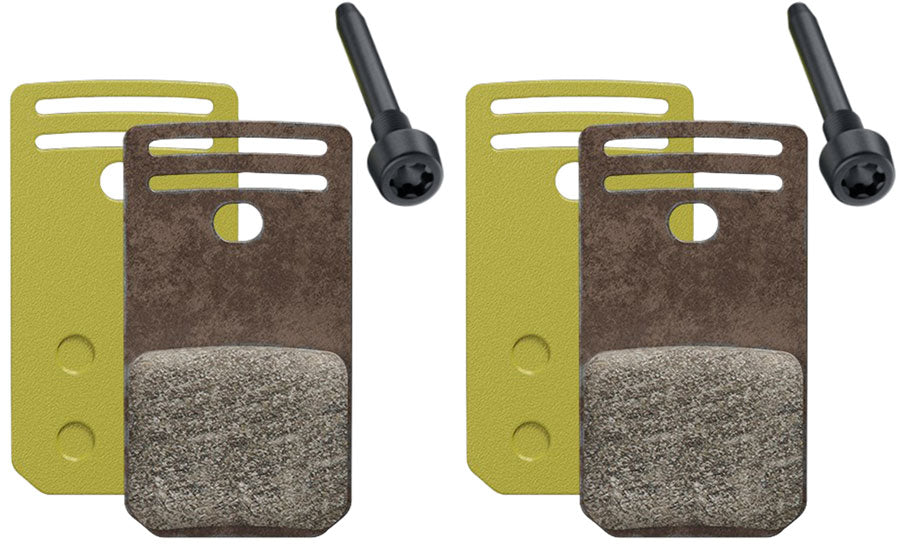 Magura MDP 13 Gold Disc Brake Pad - Organic Compound For Gustav/Clara Includes 4 Brake Pads 2 Screws